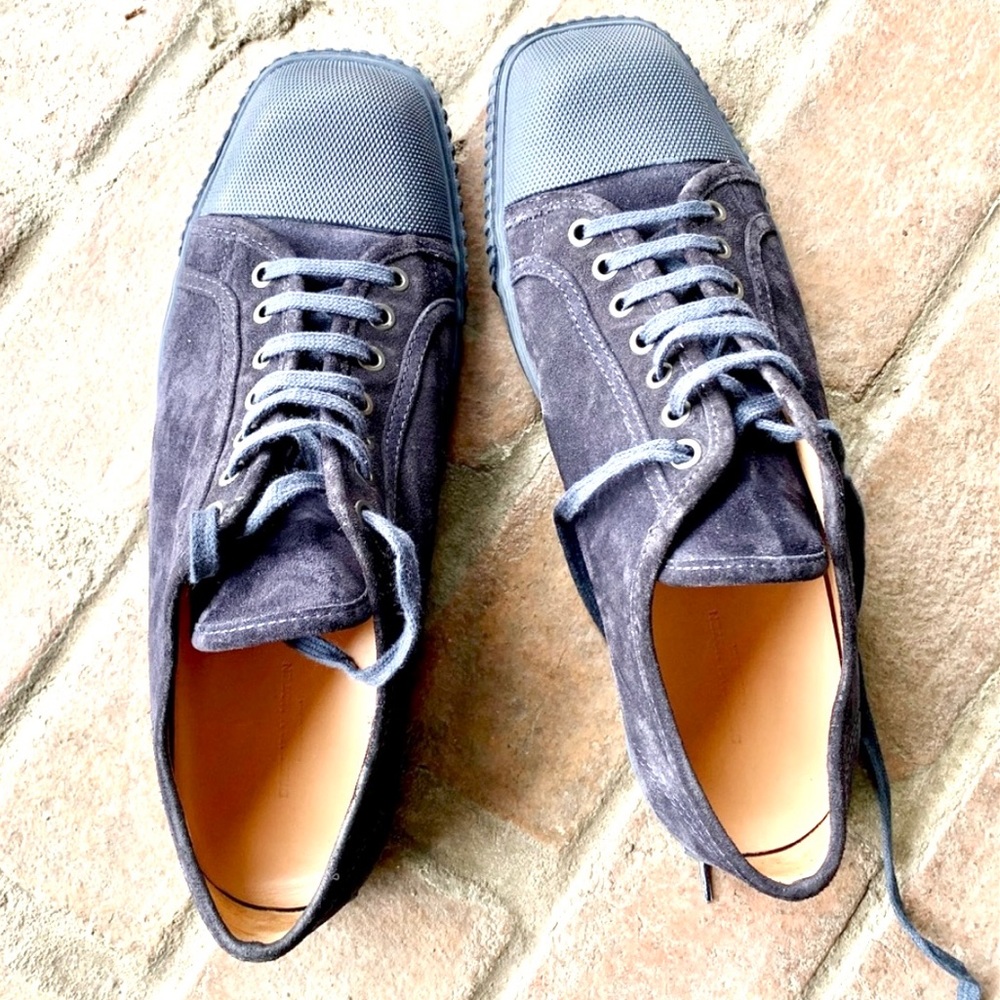 Dries Van Noten Suede NWOB Sneakers Flats Loafers Trainers 11 Shoes - Picture 3 of 9